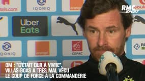 OM : "C'était dur à vivre", Villas-Boas a très mal vécu le coup de force à la Commanderie