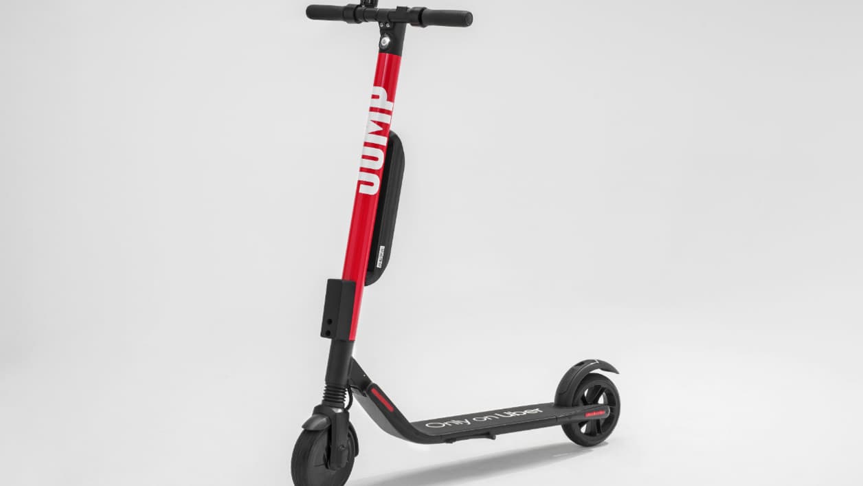 Utiliser une trottinette JUMP sera possible via l'application Uber, comme pour réserver un VTC. Utiliser une trottinette JUMP sera possible via l'application Uber, comme pour réserver un VTC.