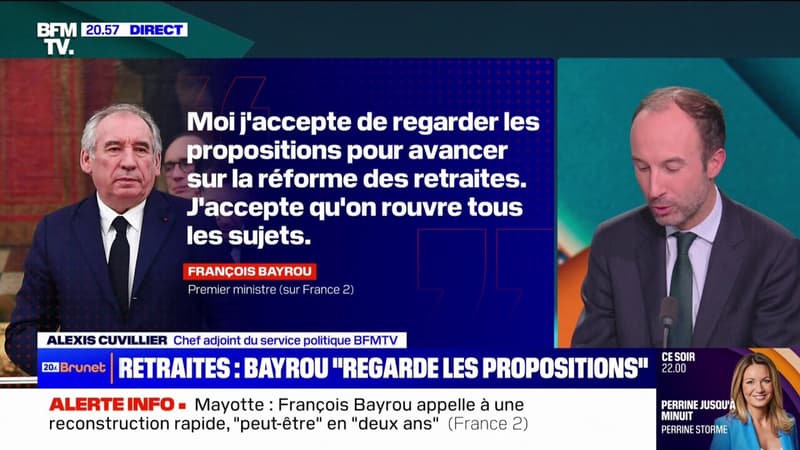 François Bayrou dit accepter 