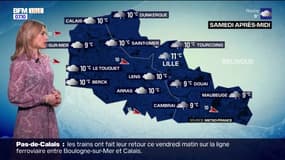 Météo Nord-Pas-de-Calais: un début de week-end sous la grisaille avec quelques averses
