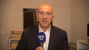 Laurent-Franck Liénard, l'avocat du policier accusé du tir ayant tué Nahel à Nanterre, interrogé par BFMTV le 16 novembre 2023