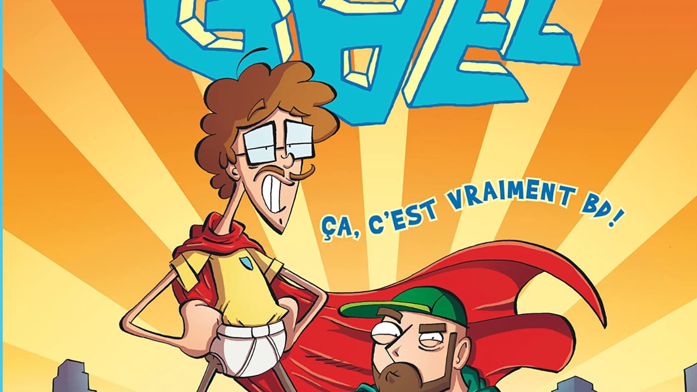 La couverture de la BD des YouTubeurs Bapt & Gaël