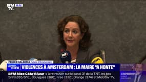 Agressions de supporters israéliens à Amsterdam: "Je suis indignée", déclare la maire de la ville
