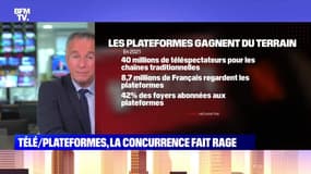 Télé/plateformes, la cocurrence fait rage - 23/01