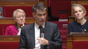 Olivier Faure, ce mercredi à l'Assemblée