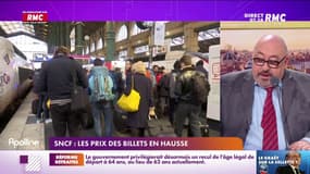 Les prix des billets de la SNCF augmentent, à partir d'aujourd'hui, de 5 %