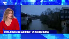 Pluies, crues: le Sud-Ouest en alerte rouge - 09/01