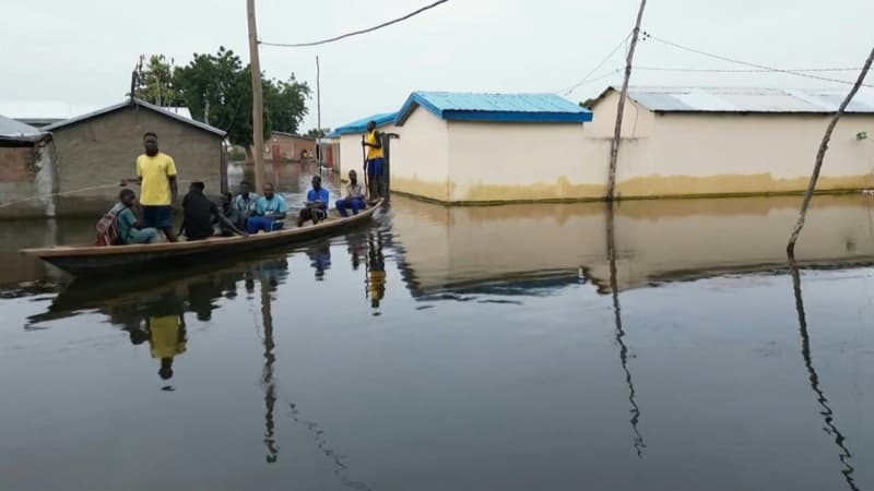 Inondations dans le nord du Cameroun, le 13 octobre 2022