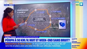 Périphérique à 50km/h: baisse "significative" du bruit la nuit