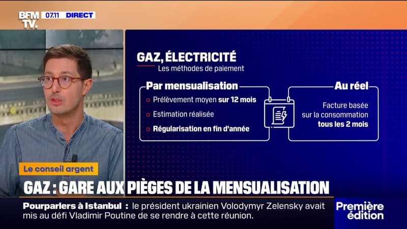 Gaz: pourquoi mensualiser ses factures n'est pas une si bonne idée