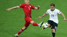 Michal Pazdan et Mario Götze