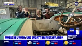 Mulhouse: une Bugatti en restauration au Musée de l'automobile