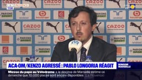 Kenzo agressé: le président de l'OM, Pablo Longoria, se dit sous le choc