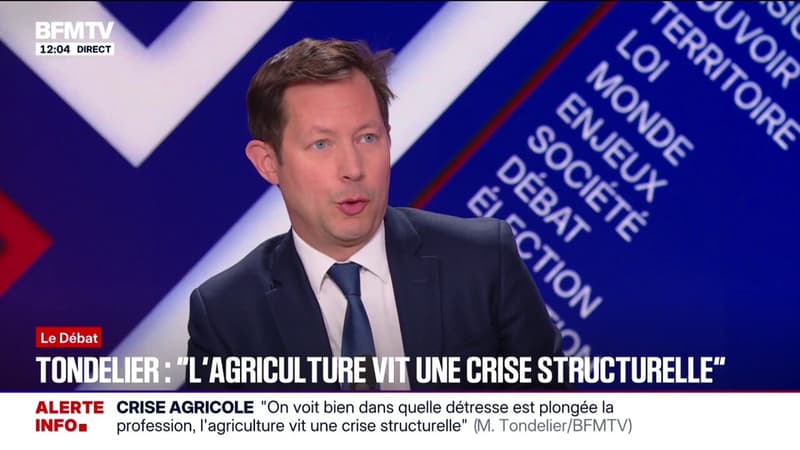"Nous continuerons de nous battre contre ce traité du Mercosur", déclare François-Xavier Bellamy (vice-président des Républicains)