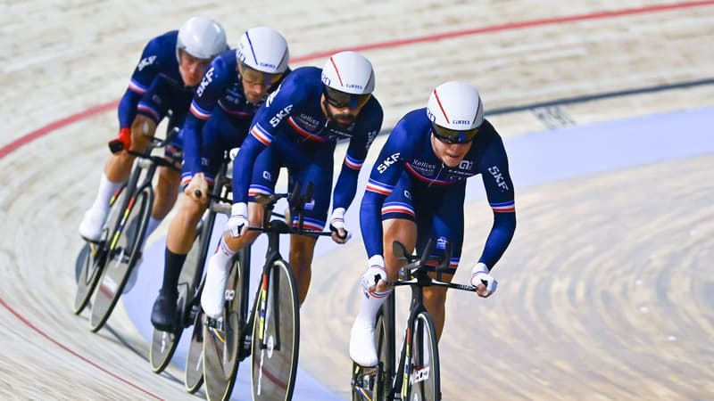 Mondiaux de piste: en argent, la poursuite a rattrapé le temps perdu