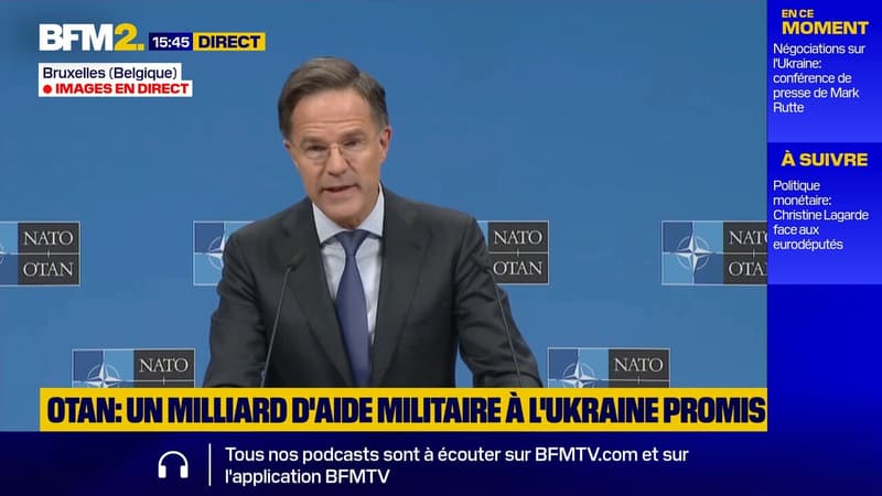 Négociations en Ukraine: "Nous voulons aider le processus au maximum", assure le chef de l'Otan