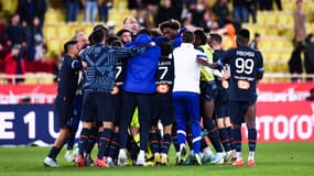 La joie des Marseillais après la victoire à Monaco