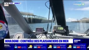 Boulogne-sur-Mer: contrôle massif des plaisanciers en mer