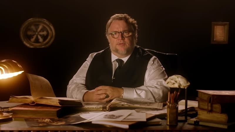 Guillermo del Toro dans la bande-annonce de "Cabinet of Curiosities", un événement de quatre jours prévu pour Halloween sur Netflix. 