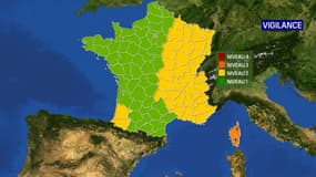 La Corse repasse en vigilance orange pour risques d'orages violents et pluie-inondation. 