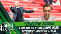 Football : "Zidane a un art du storytelling personnel mystique", apprécie Leplat