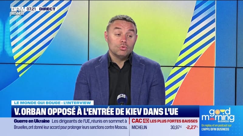 Le monde qui bouge - L'Interview : Viktor Orban opposé à l'entrée de Kiev dans l'UE - 27/06