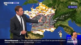 De la pluie et du vent prévus sur une bonne partie du pays ce jeudi