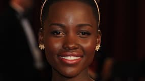 Lupita Nyong'o, lors de la cérémonie des Oscars, le 2 mars 2014.