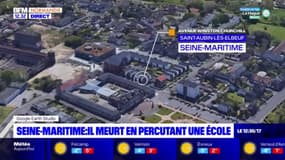 Seine-Maritime: un jeune homme meurt après avoir percuté en voiture le mur d'une école à Saint-Aubin-lès-Elbeuf