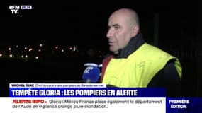 Tempête Gloria: les pompiers des Pyrénées-Orientales en alerte