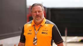 Zak Brown, le patron de l'écurie McLaren