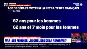 Var: les femmes, les oubliées de la réforme des retraites?