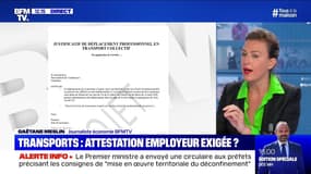 À quoi pourrait ressembler la nouvelle attestation de déplacement professionnel voulue par la région Île-de-France ?