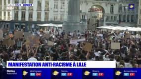 Plus de 2000 personnes rassemblées contre le racisme à Lille mardi soir