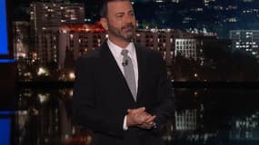 Jimmy Kimmel sur le plateau du "Jimmy Kimmel Live!", lundi 2 octobre