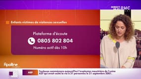 L'Etat lance une plateforme téléphonique pour les victimes d'inceste
