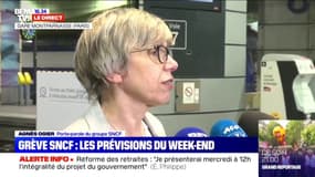 SNCF: 10 à 15% des trains circuleront ce week-end, notamment 1 train sur 6 sur TGV (porte-parole)