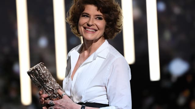 Fanny Ardant lors de la 45e cérémonie des César