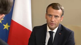 Emmanuel Macron à Erevan le 12 octobre 2018.