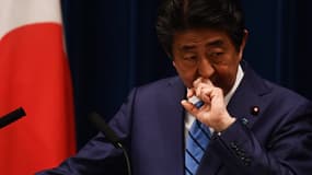 Le Premier ministre japonais Shinzo Abe, à Tokyo le 14 mars 2020