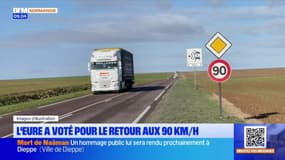 Eure: le conseil départemental vote pour le retour des limitations à 90 km/h