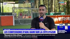Football: Adil Rami se prépare à Villeneuve-Loubet pour la saison prochaine