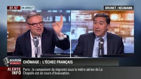 Brunet & Neumann : Comment expliquer l'échec du gouvernement français face au chômage ? - 02/06 