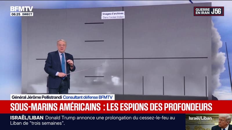 Comment les sous-marins permettent aux États-Unis de collecter du renseignement au large de l'Iran?