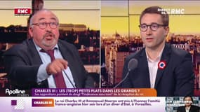 Dîner à Versailles: échange tendu entre Emmanuel Lechypre et le député LFI Antoine Léaument