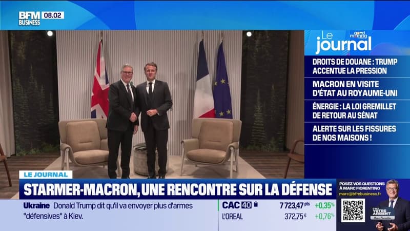 Starmer-Macron, une rencontre sur la Défense