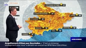 Alpes-Maritimes: encore du soleil et de la douceur ce samedi, quelques nuages dans l'arrière-pays, jusqu'à 22 degrés à Nice