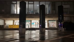 Le CCVA de Villeurbanne, occupé depuis le 7 octobre 2023 par une centaine de femmes sans abri et leurs enfants.