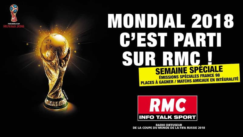 RMC lance sa semaine spéciale Mondial 2018