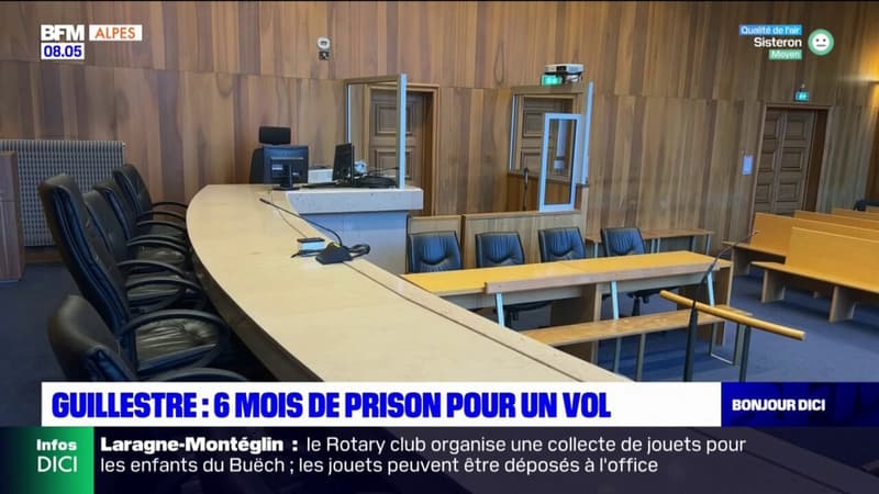 Six mois de prison avec sursis contre un jeune qui a volé un bar à Guillestre